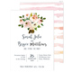 Pink Bouquet Invitations Image 6 of 7